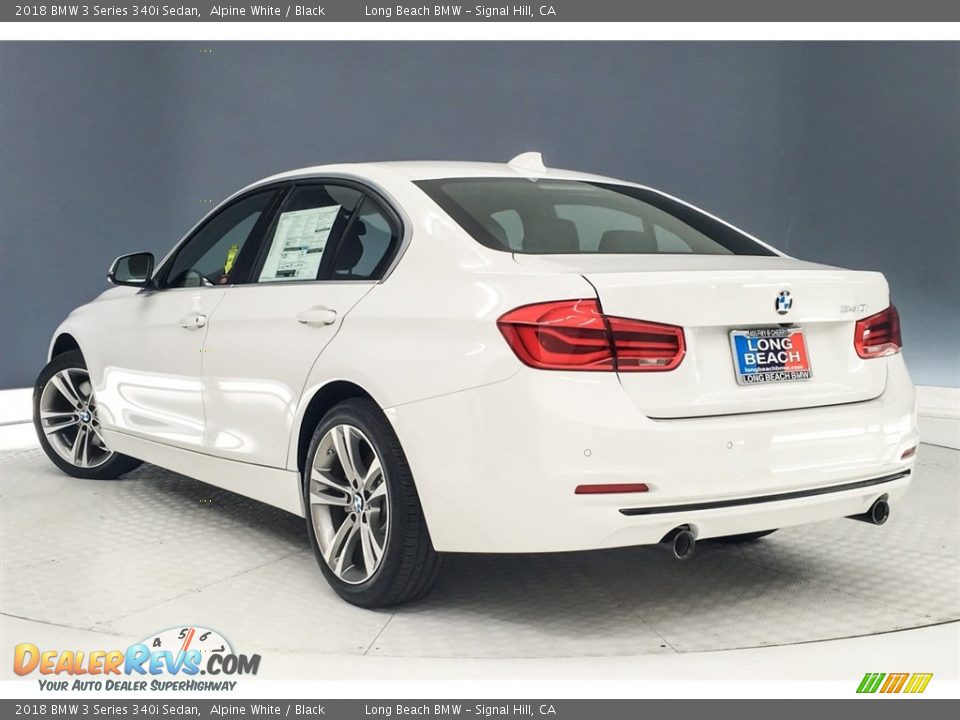 2018 BMW 3 Series 340i Sedan Alpine White / Black Photo #3