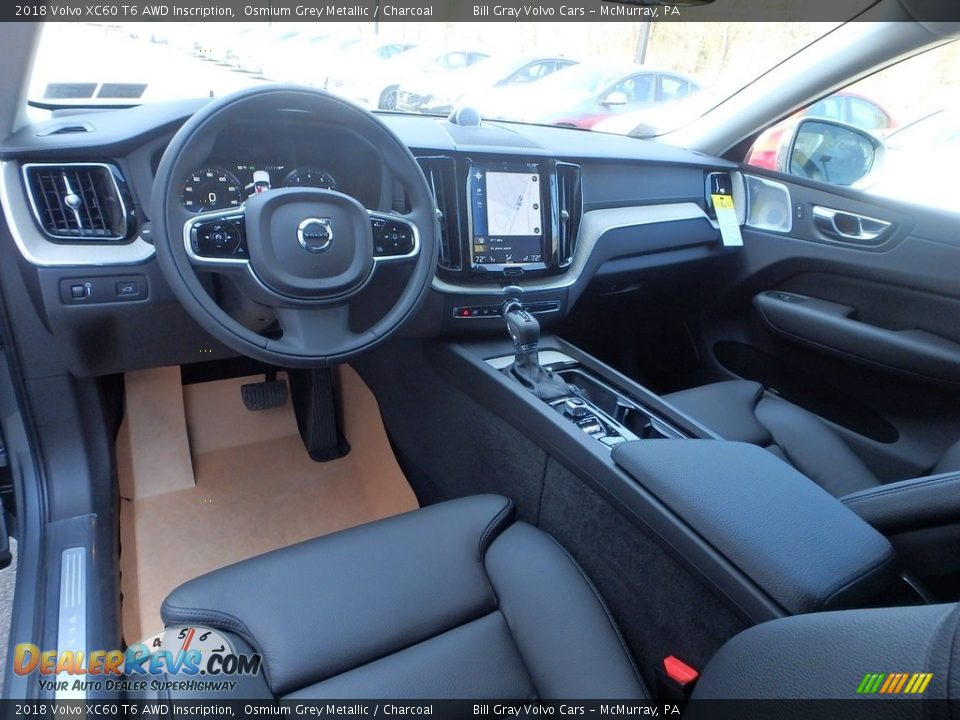 Front Seat of 2018 Volvo XC60 T6 AWD Inscription Photo #9