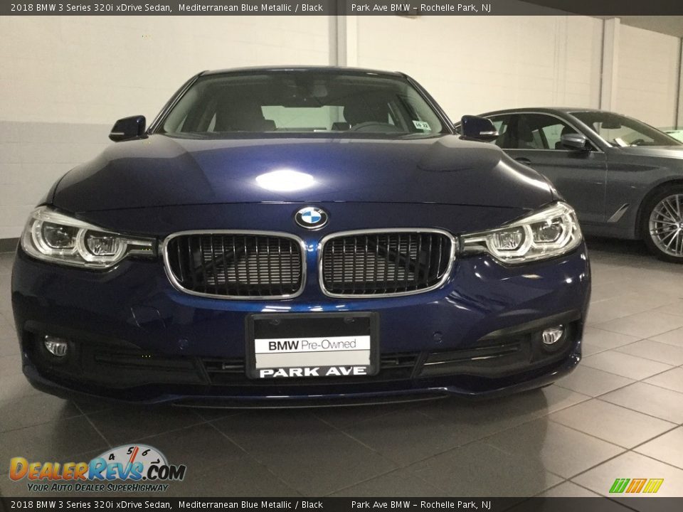 2018 BMW 3 Series 320i xDrive Sedan Mediterranean Blue Metallic / Black Photo #8