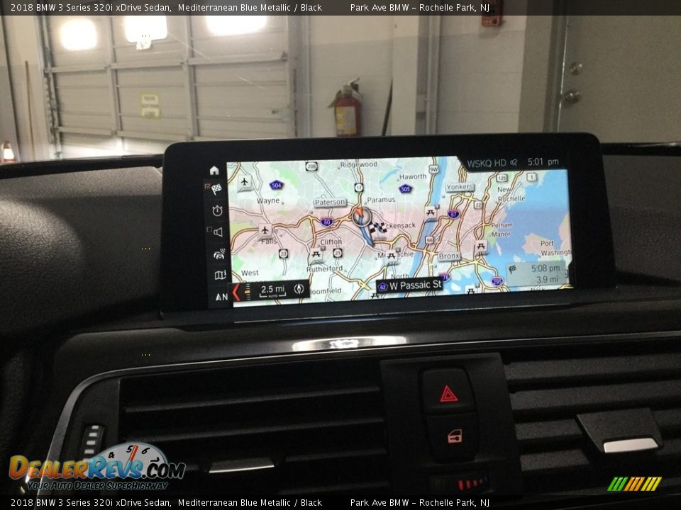 2018 BMW 3 Series 320i xDrive Sedan Mediterranean Blue Metallic / Black Photo #26