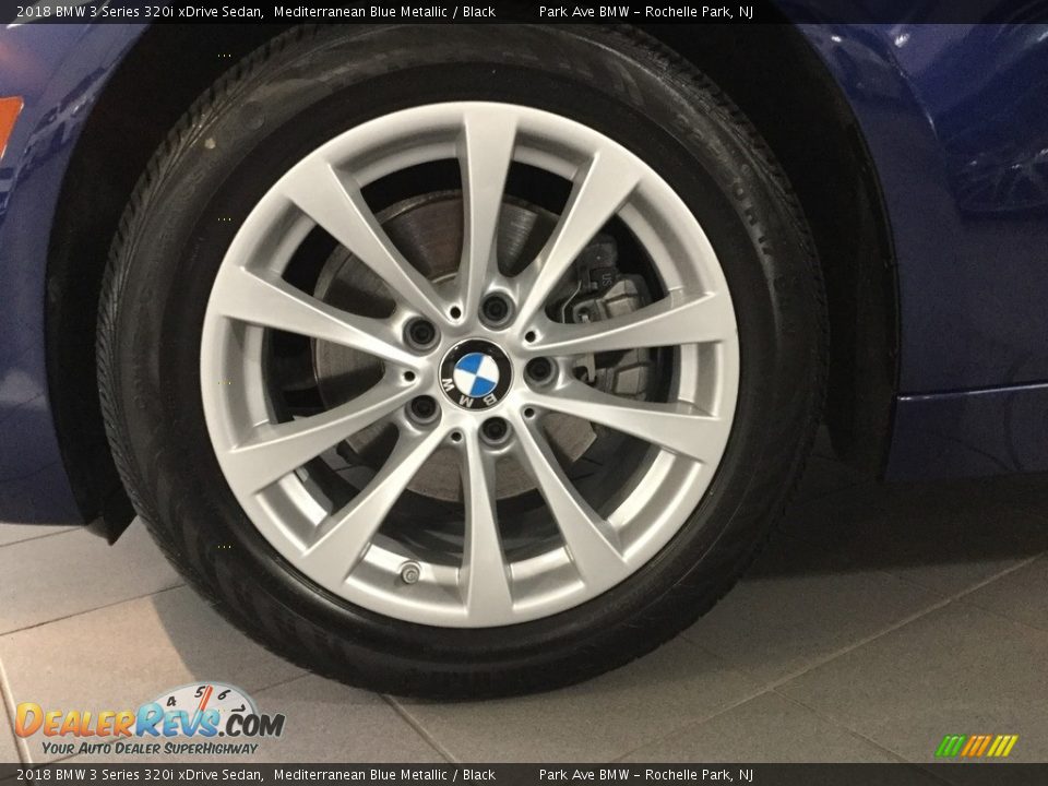 2018 BMW 3 Series 320i xDrive Sedan Mediterranean Blue Metallic / Black Photo #30