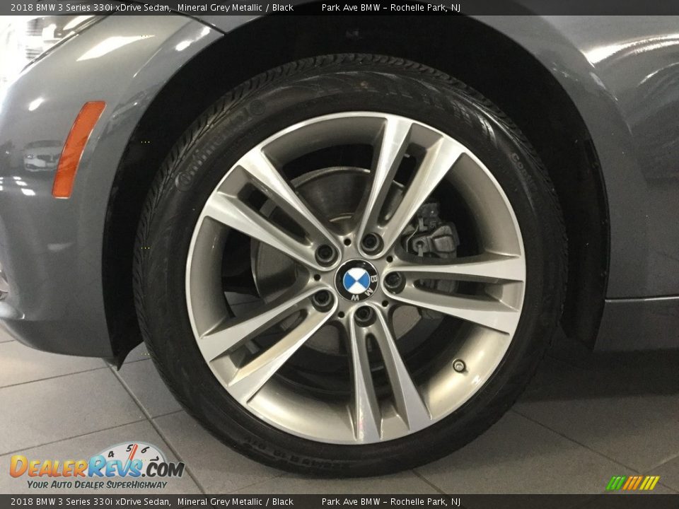 2018 BMW 3 Series 330i xDrive Sedan Mineral Grey Metallic / Black Photo #28