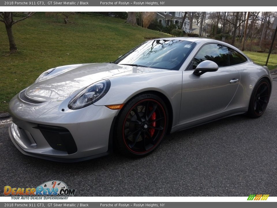 GT Silver Metallic 2018 Porsche 911 GT3 Photo #1