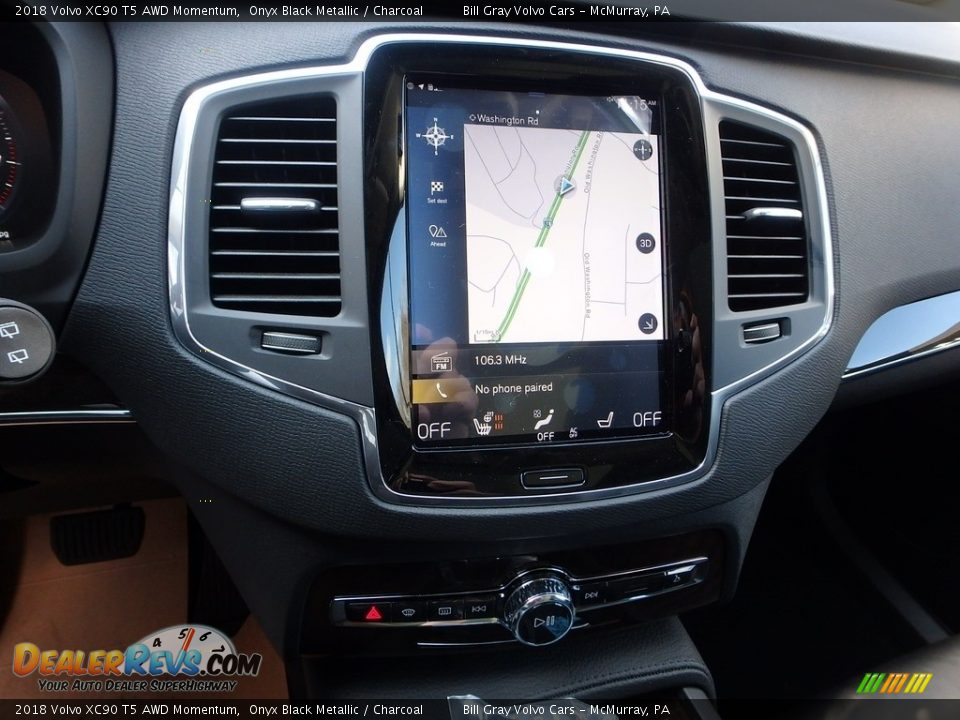 Navigation of 2018 Volvo XC90 T5 AWD Momentum Photo #14