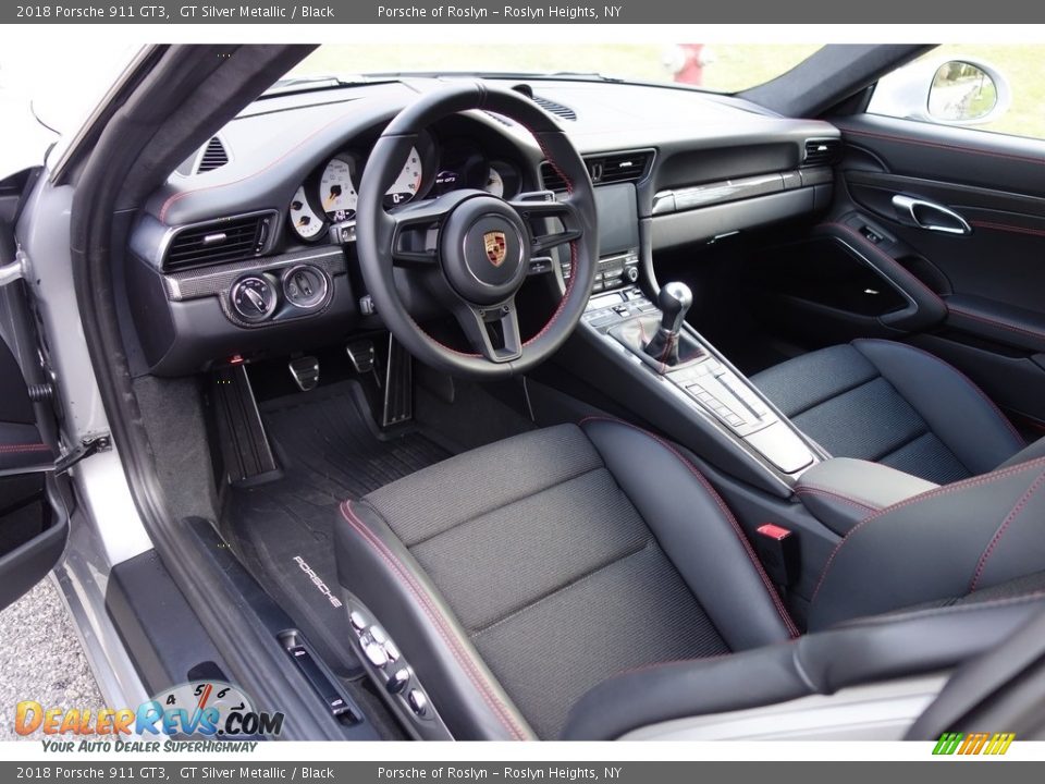 Black Interior - 2018 Porsche 911 GT3 Photo #13