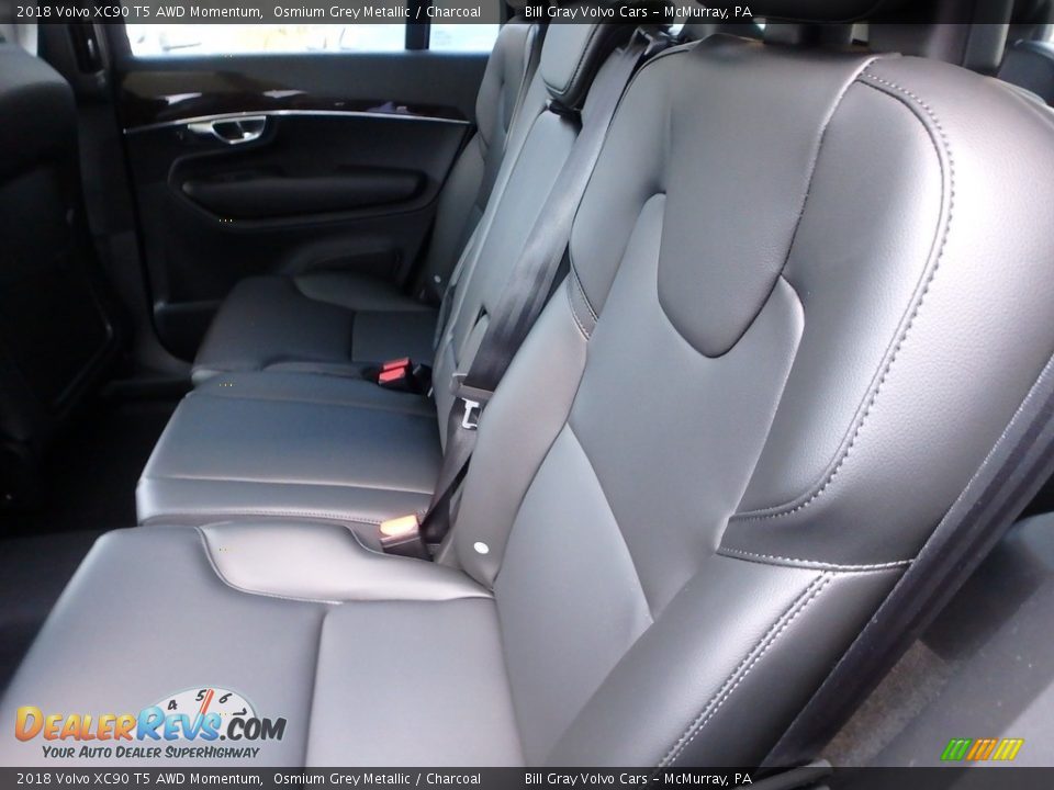 Rear Seat of 2018 Volvo XC90 T5 AWD Momentum Photo #8