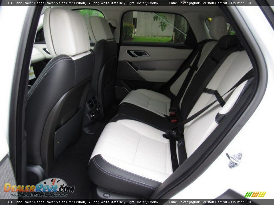 2018 Land Rover Range Rover Velar First Edition Yulong White Metallic / Light Oyster/Ebony Photo #13