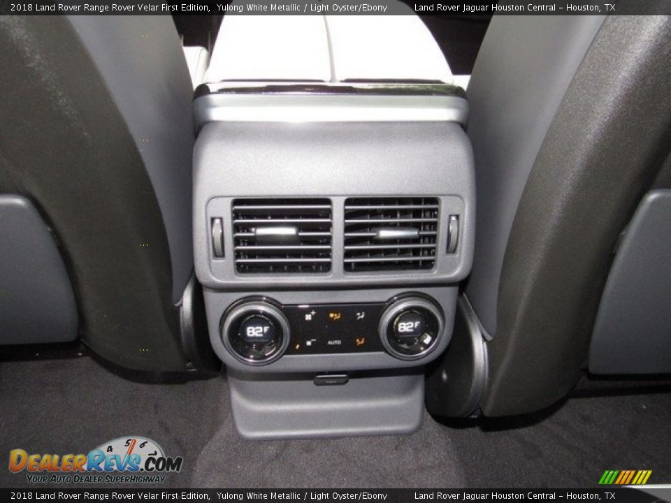 2018 Land Rover Range Rover Velar First Edition Yulong White Metallic / Light Oyster/Ebony Photo #16