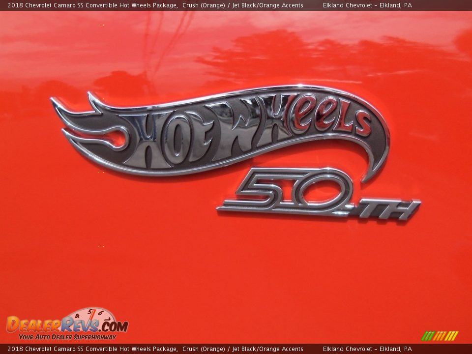 2018 Chevrolet Camaro SS Convertible Hot Wheels Package Logo Photo #30
