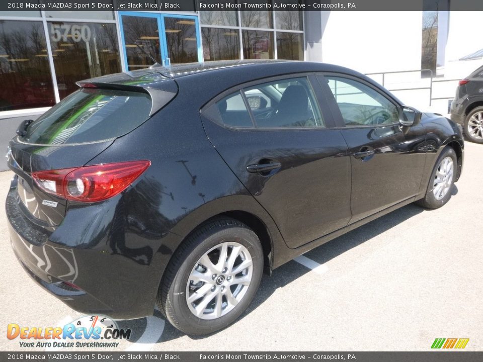 2018 Mazda MAZDA3 Sport 5 Door Jet Black Mica / Black Photo #2