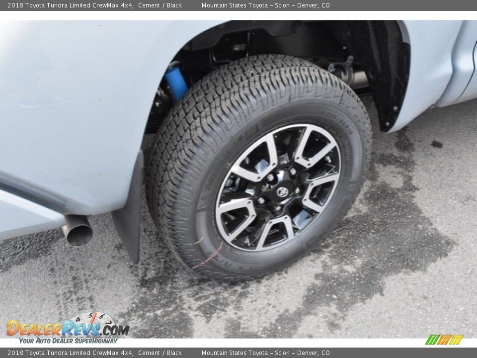 2018 Toyota Tundra Limited CrewMax 4x4 Cement / Black Photo #34
