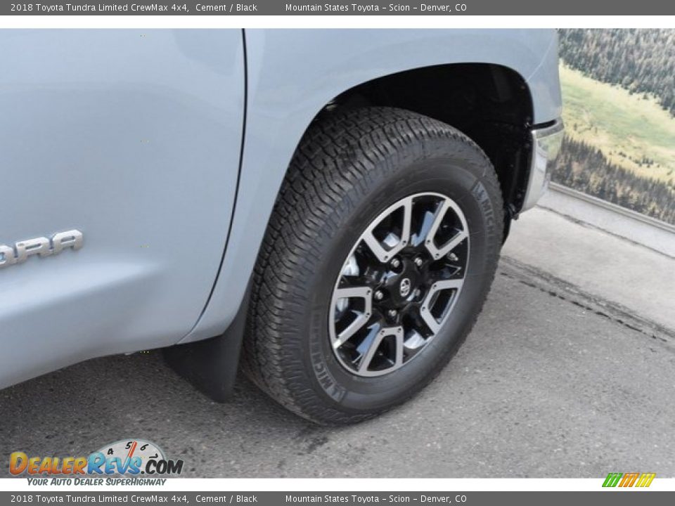 2018 Toyota Tundra Limited CrewMax 4x4 Cement / Black Photo #35