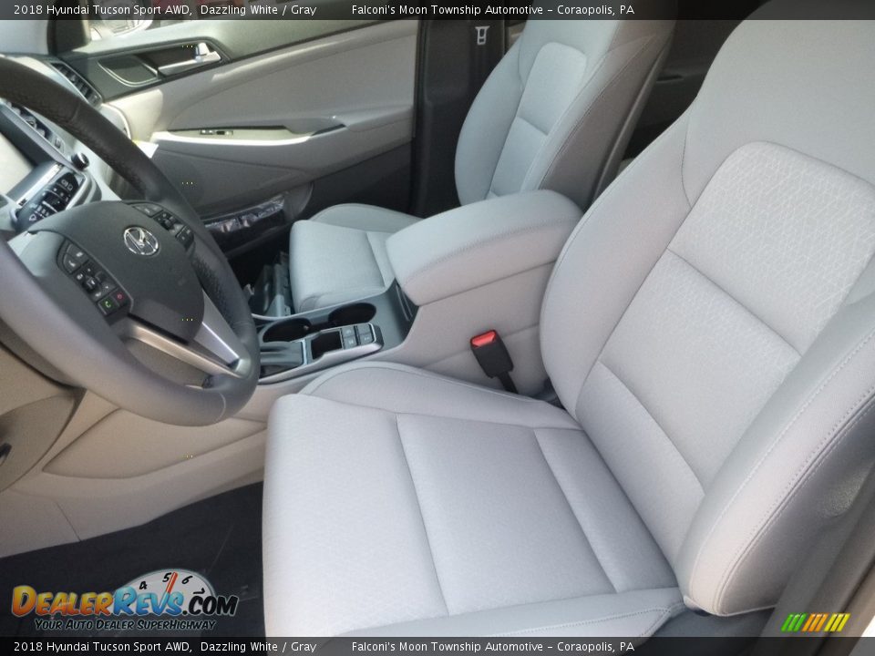 Front Seat of 2018 Hyundai Tucson Sport AWD Photo #10