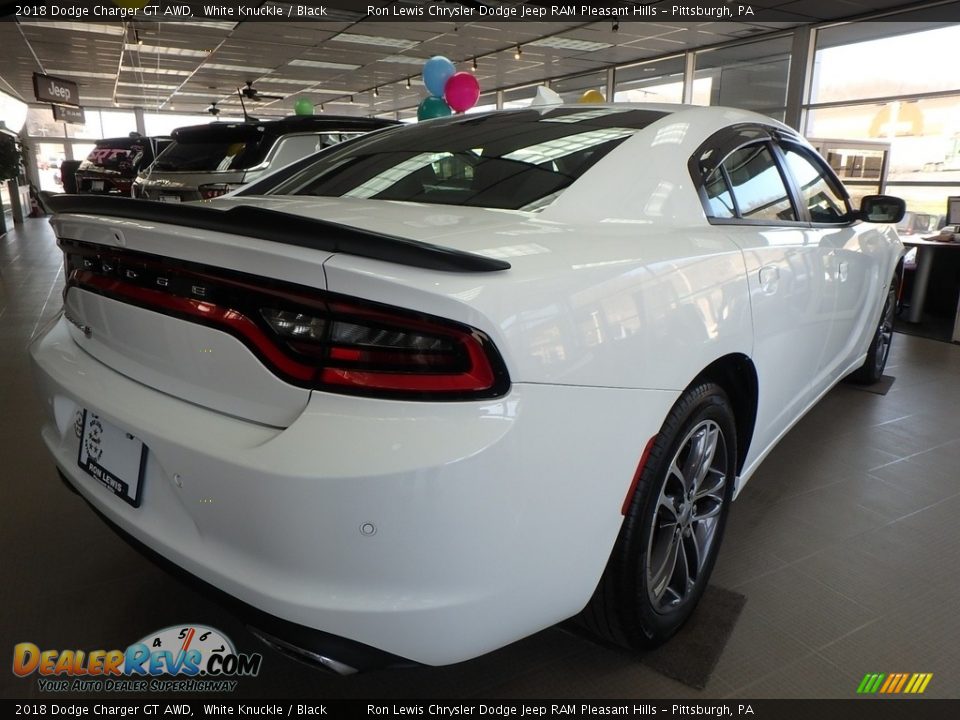2018 Dodge Charger GT AWD White Knuckle / Black Photo #5