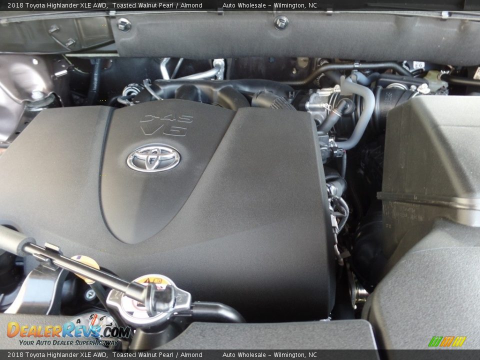 2018 Toyota Highlander XLE AWD Toasted Walnut Pearl / Almond Photo #6