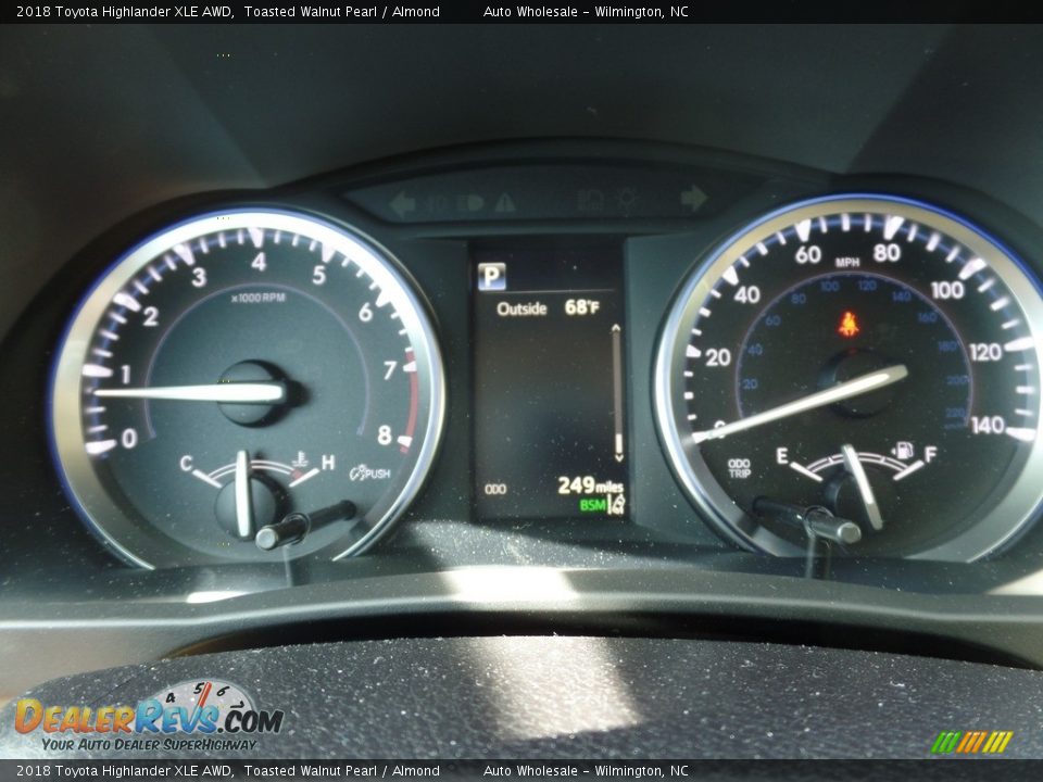 2018 Toyota Highlander XLE AWD Toasted Walnut Pearl / Almond Photo #16