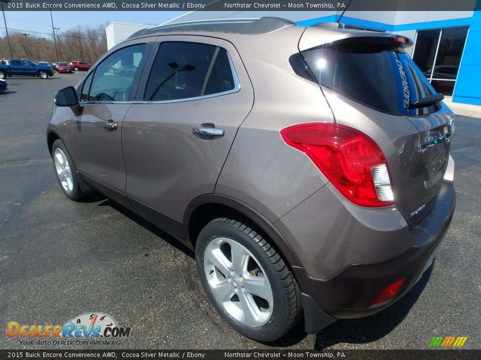 2015 Buick Encore Convenience AWD Cocoa Silver Metallic / Ebony Photo #4