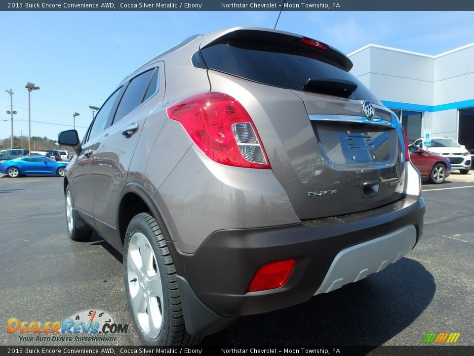 2015 Buick Encore Convenience AWD Cocoa Silver Metallic / Ebony Photo #5
