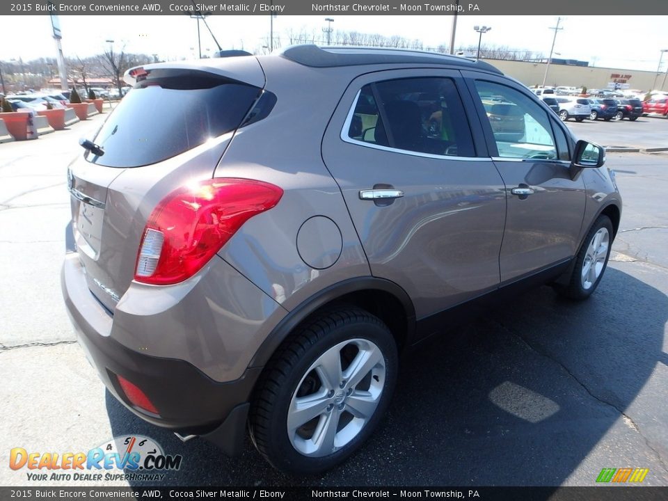 2015 Buick Encore Convenience AWD Cocoa Silver Metallic / Ebony Photo #8