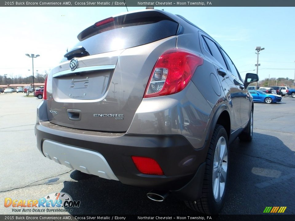 2015 Buick Encore Convenience AWD Cocoa Silver Metallic / Ebony Photo #9