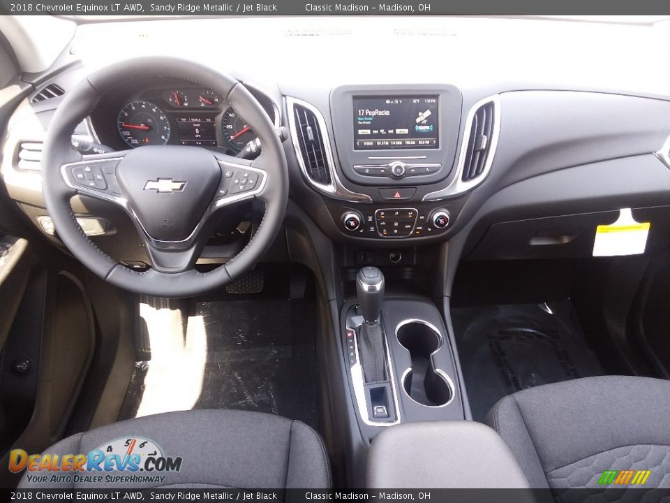 2018 Chevrolet Equinox LT AWD Sandy Ridge Metallic / Jet Black Photo #4