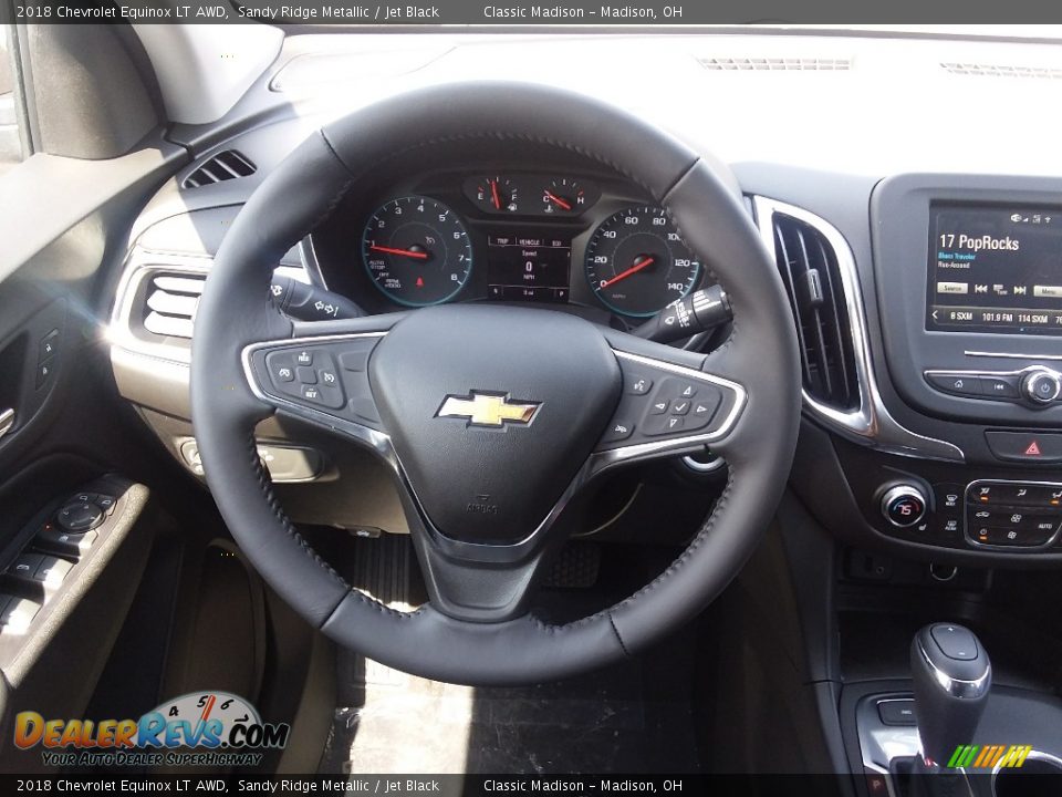 2018 Chevrolet Equinox LT AWD Sandy Ridge Metallic / Jet Black Photo #5