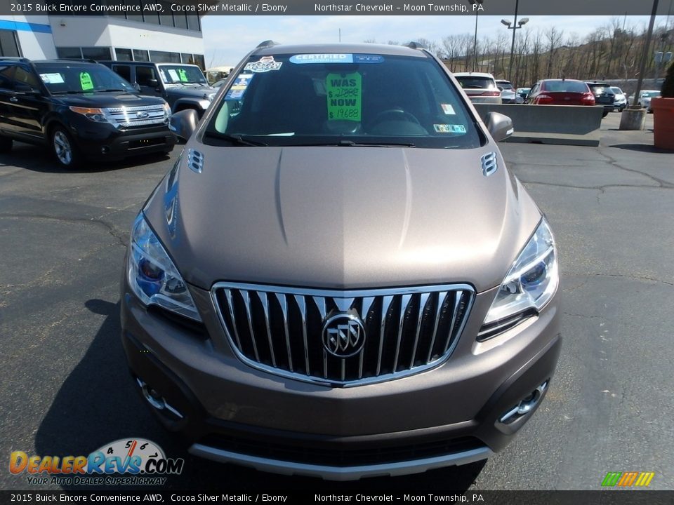 2015 Buick Encore Convenience AWD Cocoa Silver Metallic / Ebony Photo #13
