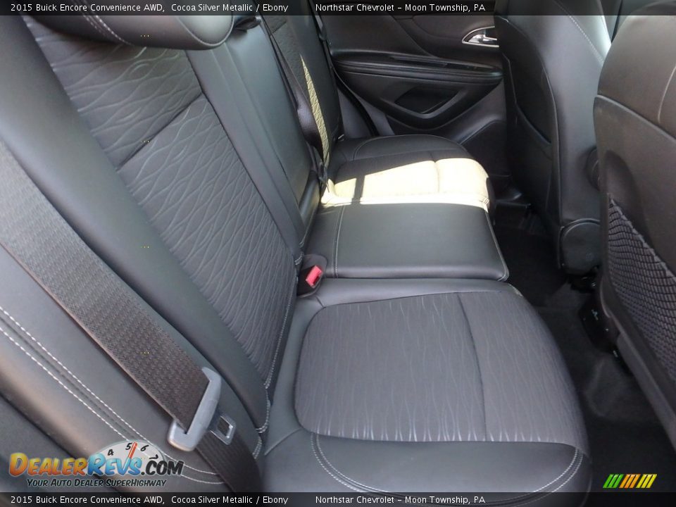 2015 Buick Encore Convenience AWD Cocoa Silver Metallic / Ebony Photo #18