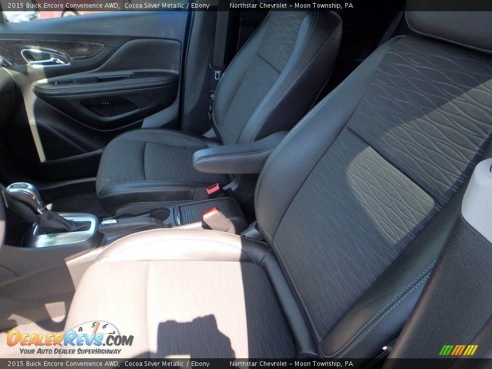 2015 Buick Encore Convenience AWD Cocoa Silver Metallic / Ebony Photo #20