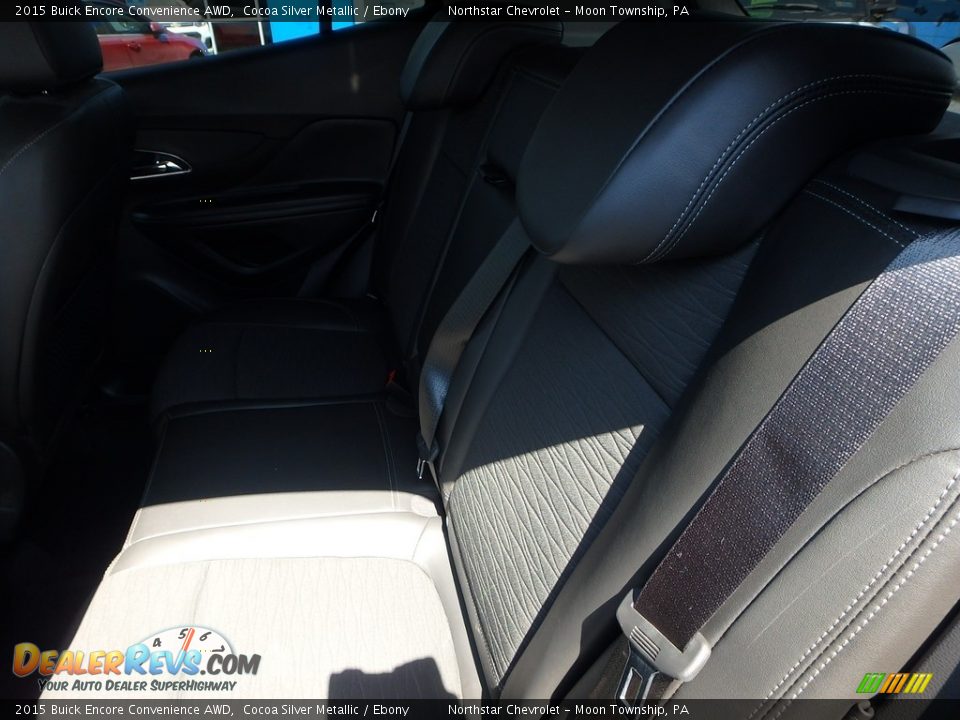 2015 Buick Encore Convenience AWD Cocoa Silver Metallic / Ebony Photo #21