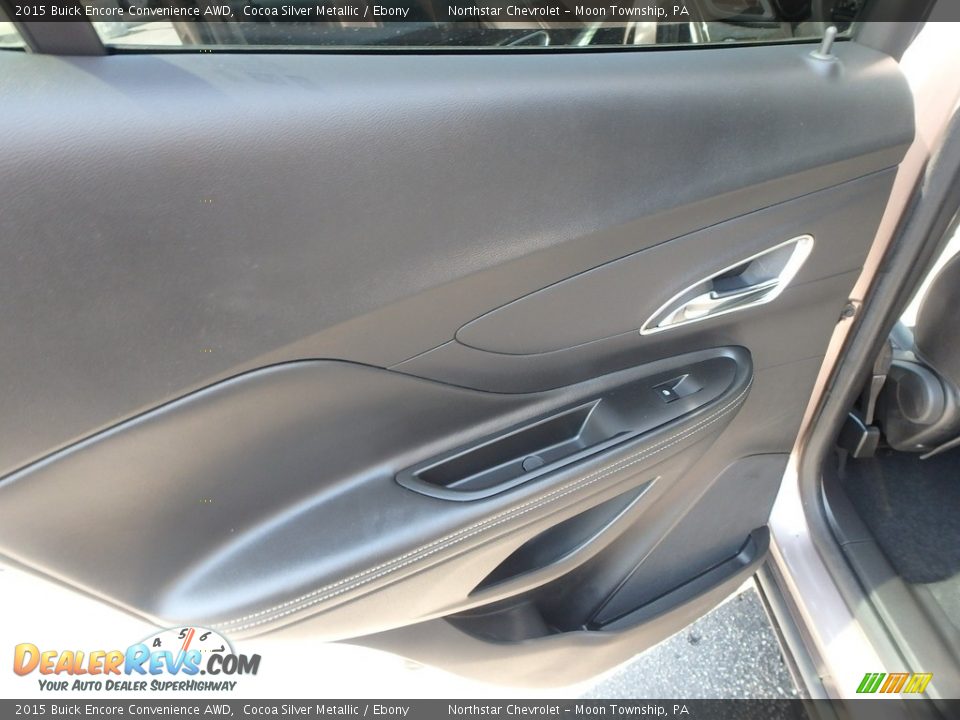 2015 Buick Encore Convenience AWD Cocoa Silver Metallic / Ebony Photo #23