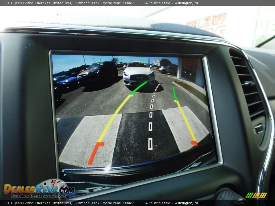 2018 Jeep Grand Cherokee Limited 4x4 Diamond Black Crystal Pearl / Black Photo #19