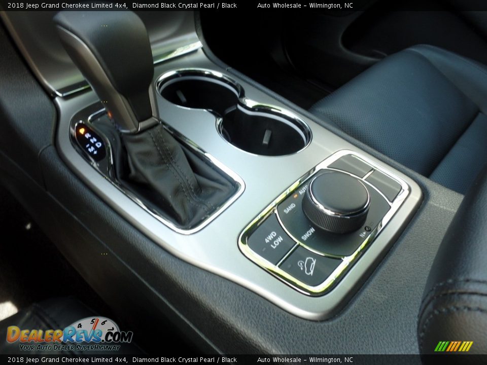 2018 Jeep Grand Cherokee Limited 4x4 Diamond Black Crystal Pearl / Black Photo #20