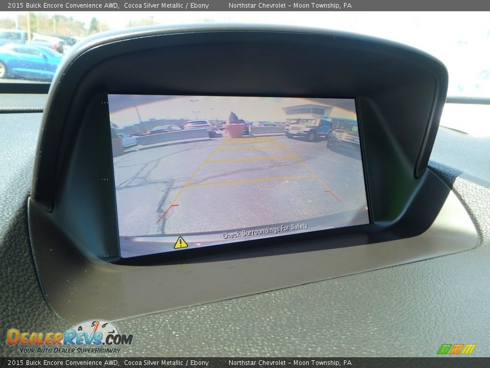 2015 Buick Encore Convenience AWD Cocoa Silver Metallic / Ebony Photo #30