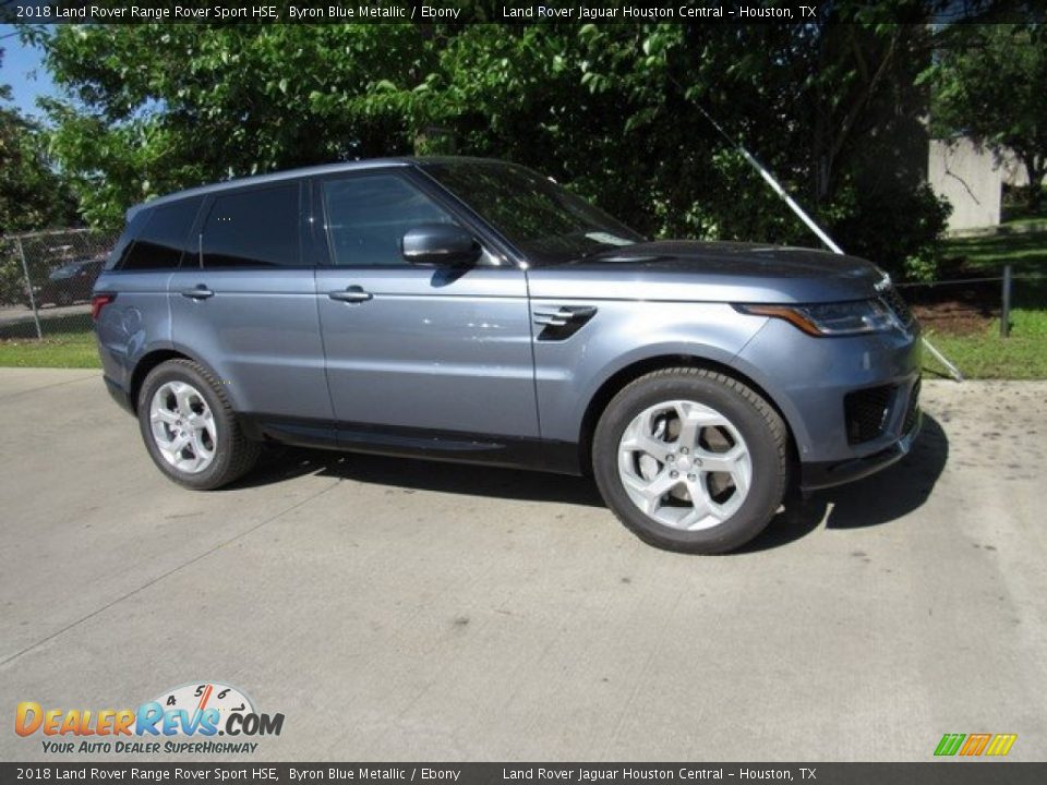 2018 Land Rover Range Rover Sport HSE Byron Blue Metallic / Ebony Photo #1
