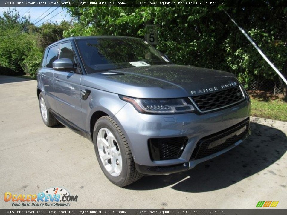 2018 Land Rover Range Rover Sport HSE Byron Blue Metallic / Ebony Photo #2
