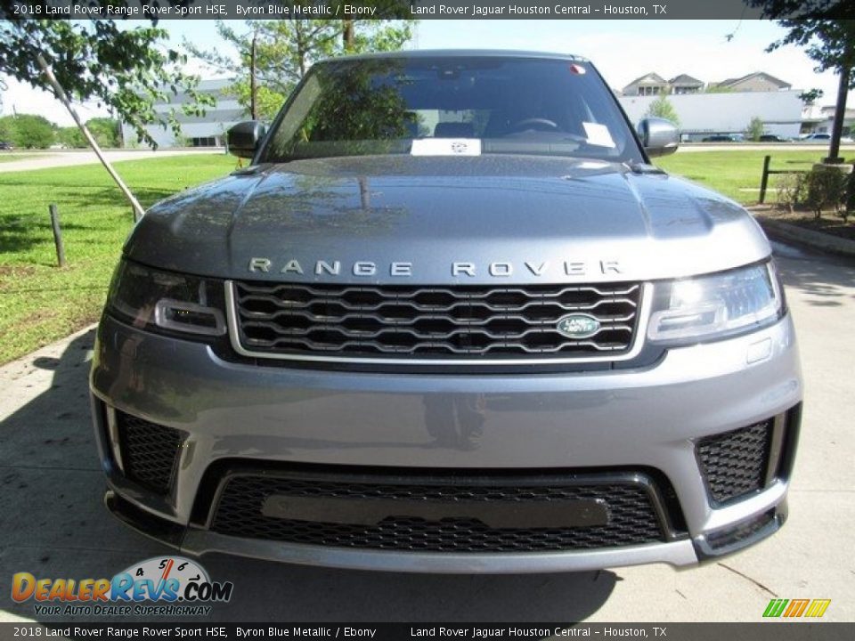 2018 Land Rover Range Rover Sport HSE Byron Blue Metallic / Ebony Photo #9