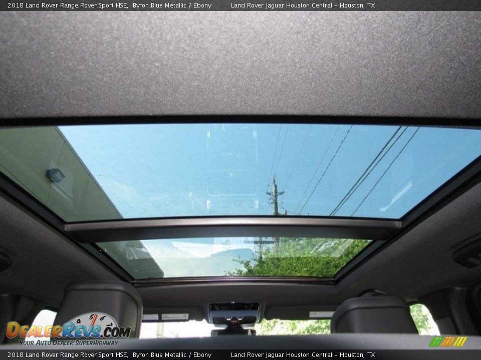 2018 Land Rover Range Rover Sport HSE Byron Blue Metallic / Ebony Photo #18