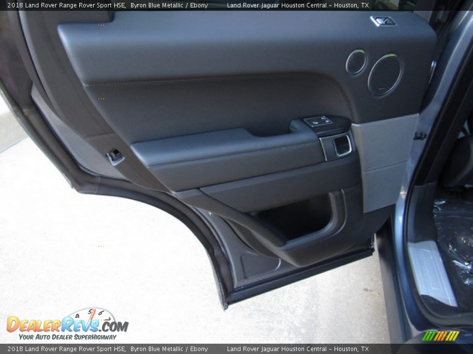 2018 Land Rover Range Rover Sport HSE Byron Blue Metallic / Ebony Photo #23