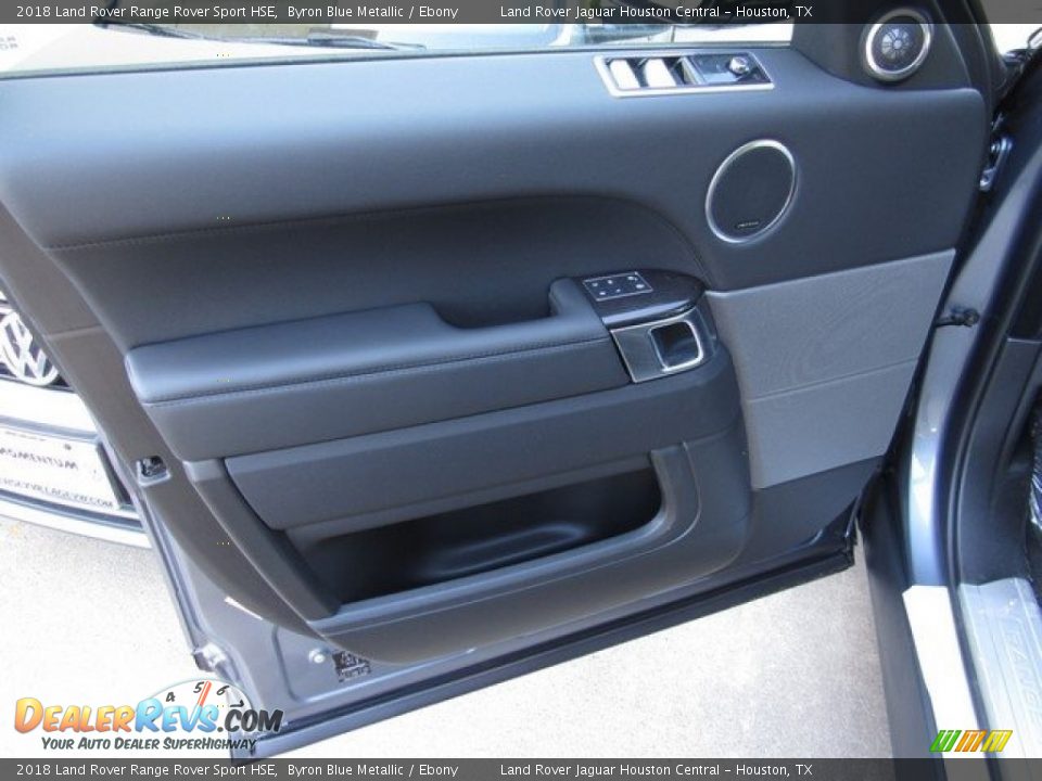 2018 Land Rover Range Rover Sport HSE Byron Blue Metallic / Ebony Photo #24