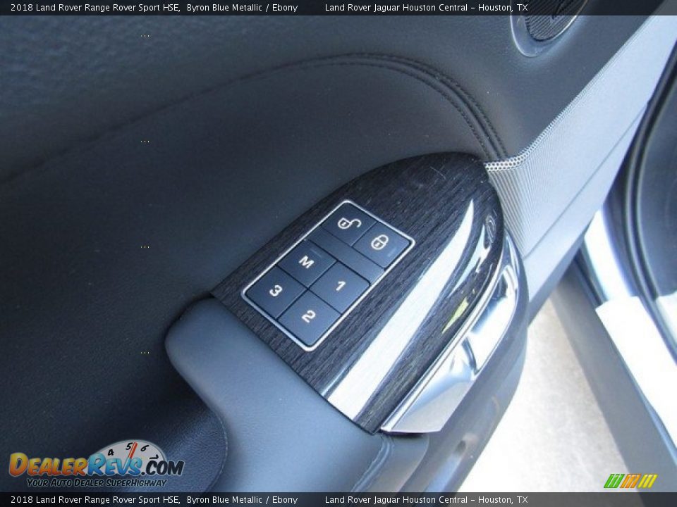 2018 Land Rover Range Rover Sport HSE Byron Blue Metallic / Ebony Photo #26