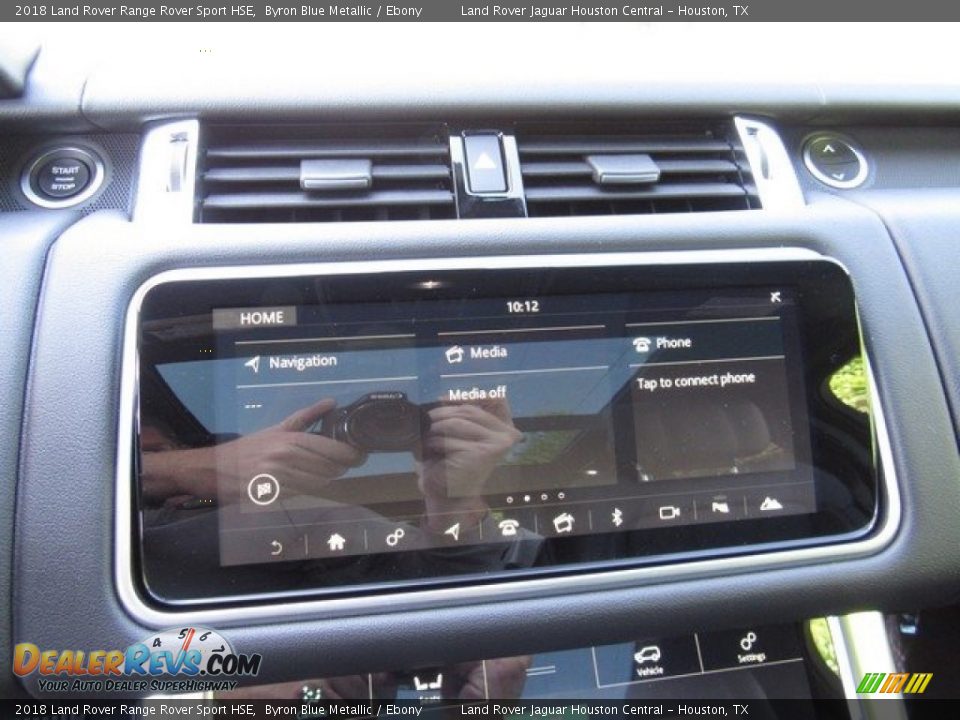 2018 Land Rover Range Rover Sport HSE Byron Blue Metallic / Ebony Photo #32