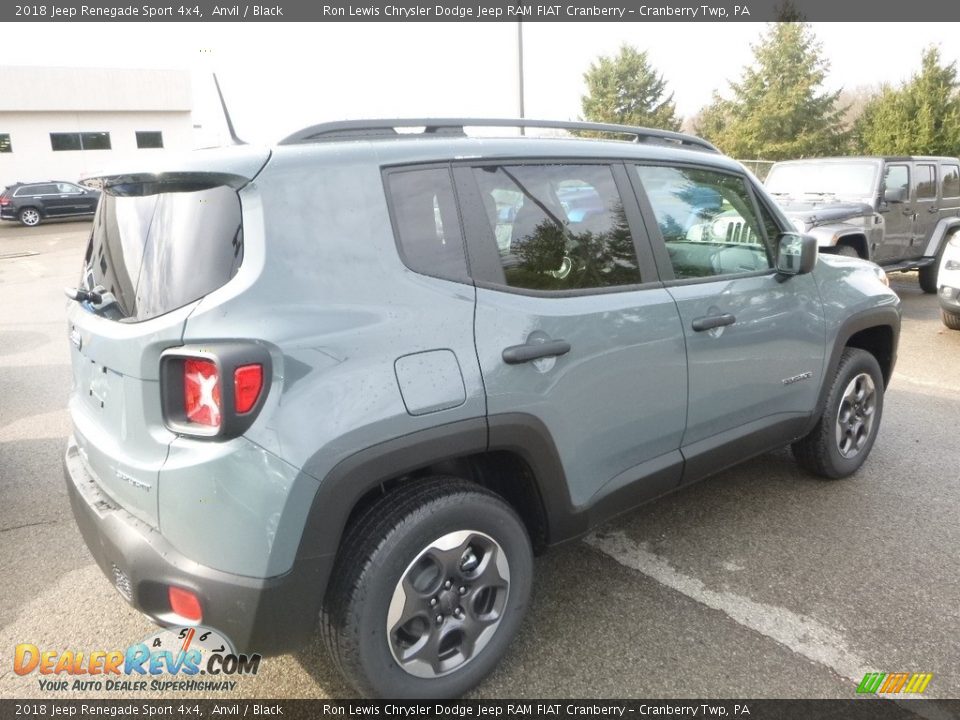 2018 Jeep Renegade Sport 4x4 Anvil / Black Photo #5