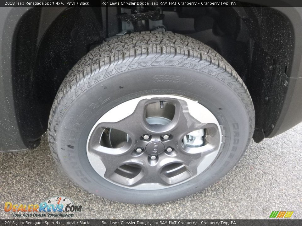 2018 Jeep Renegade Sport 4x4 Anvil / Black Photo #9