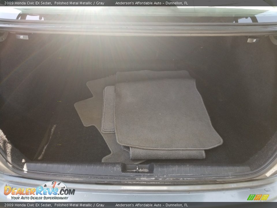 2009 Honda Civic EX Sedan Polished Metal Metallic / Gray Photo #21