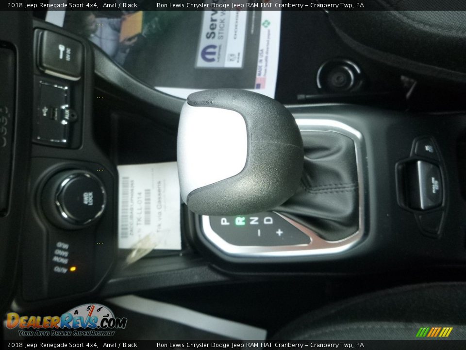 2018 Jeep Renegade Sport 4x4 Anvil / Black Photo #21