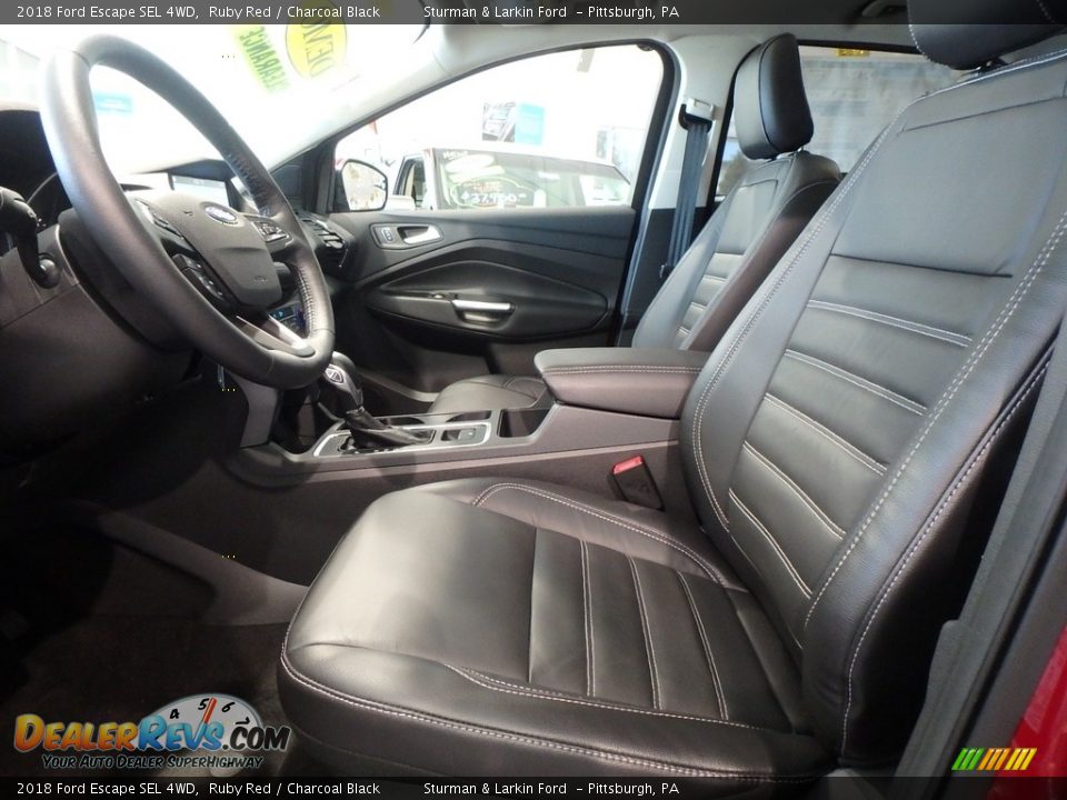 2018 Ford Escape SEL 4WD Ruby Red / Charcoal Black Photo #6