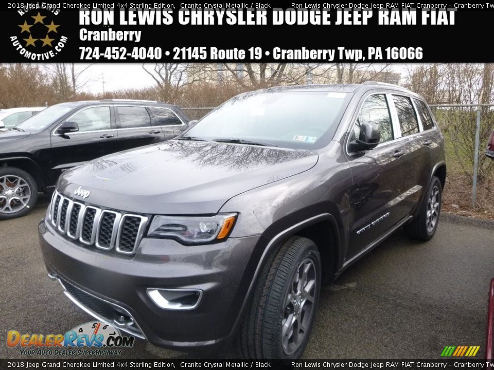 2018 Jeep Grand Cherokee Limited 4x4 Sterling Edition Granite Crystal Metallic / Black Photo #1