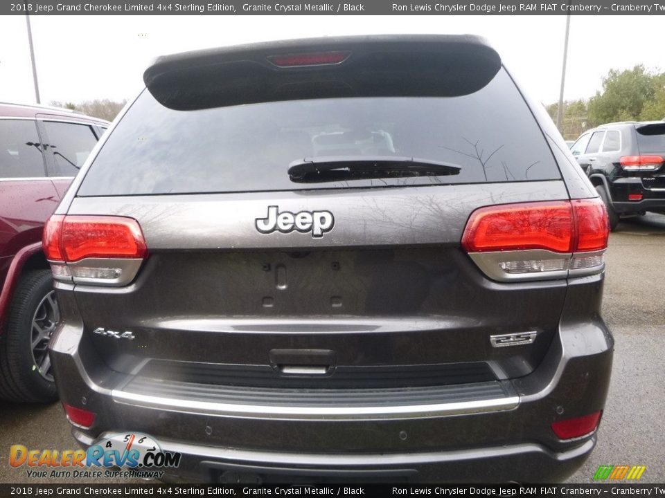 2018 Jeep Grand Cherokee Limited 4x4 Sterling Edition Granite Crystal Metallic / Black Photo #4
