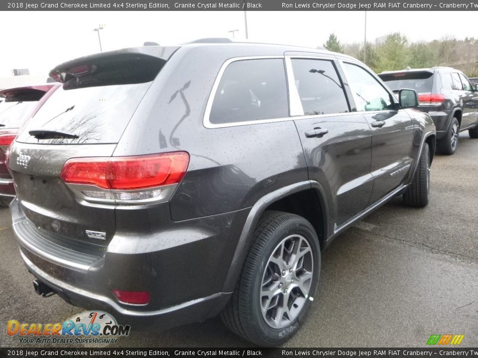 2018 Jeep Grand Cherokee Limited 4x4 Sterling Edition Granite Crystal Metallic / Black Photo #5